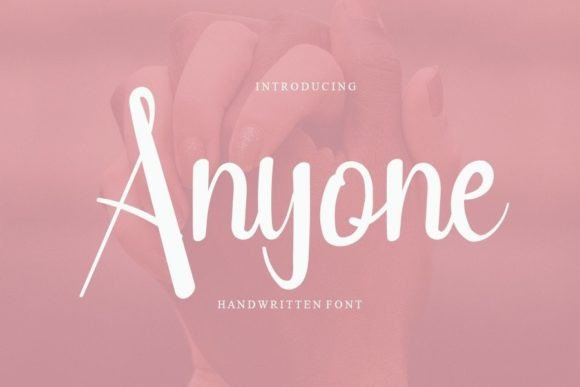 Anyone Font: A Handwritten Typeface for Modern Web Design