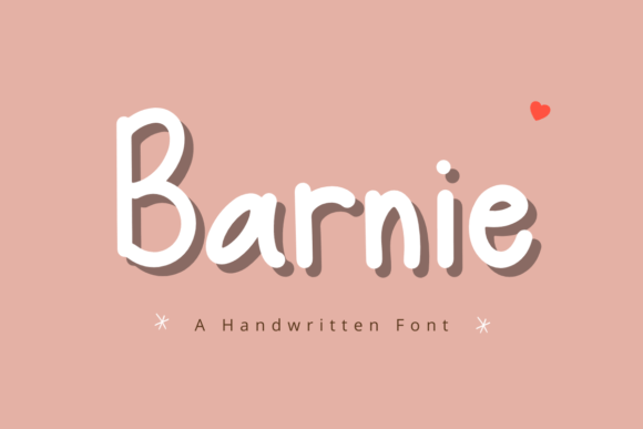 Barnie: A Handwritten Typeface for Editorial Warmth