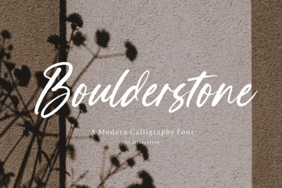 Boulderstone: The Modern Calligraphy Font for Your Brand