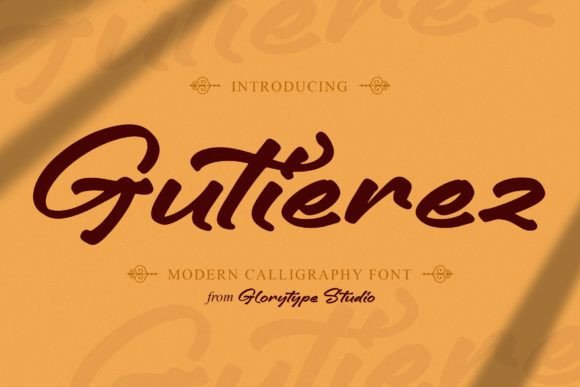 Branding with Gutierez: A Modern Script Typeface Story