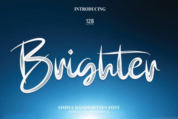 Brighter Font Review: A Handwritten Typeface for Small Business Branding
