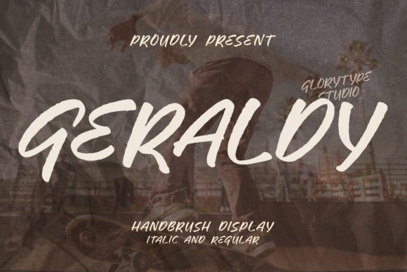 Geraldy: A Handwritten Typeface for Editorial Design