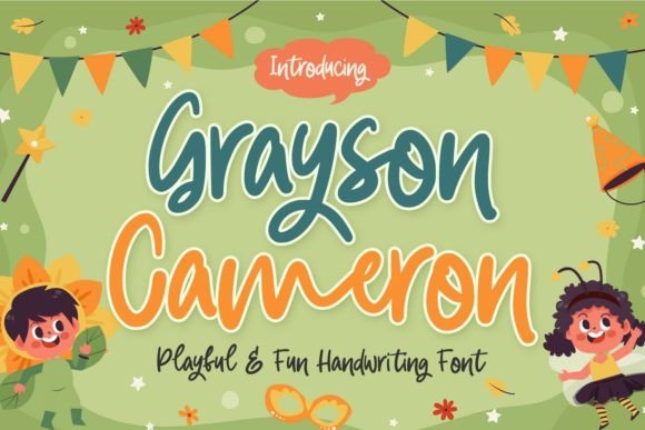 Grayson Cameron: The Perfect Handwritten Font for Crafters