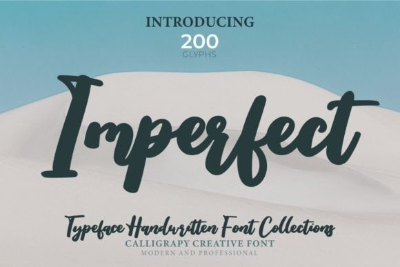 Imperfect: A Handwritten Typeface for Editorial Calm