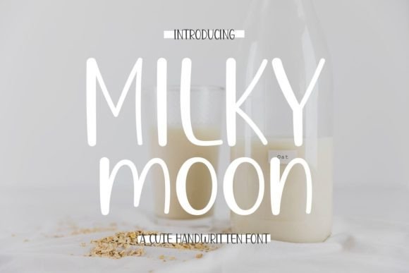 Milky Moon Font: A Designer's Take on Elegant Branding