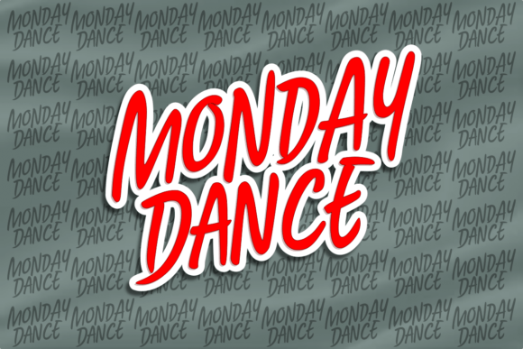 Monday Dance: The Playful Font for Scroll-Stopping Marketing