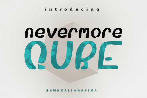 Nevermore Qube: The Bold Typeface for Scroll-Stopping Marketing