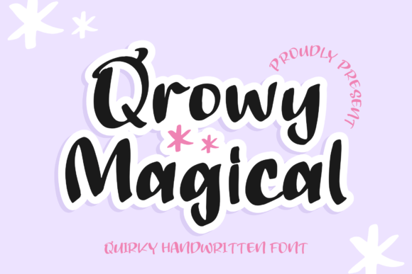 Qrowy Magical: The Perfect Handwritten Font for Crafters