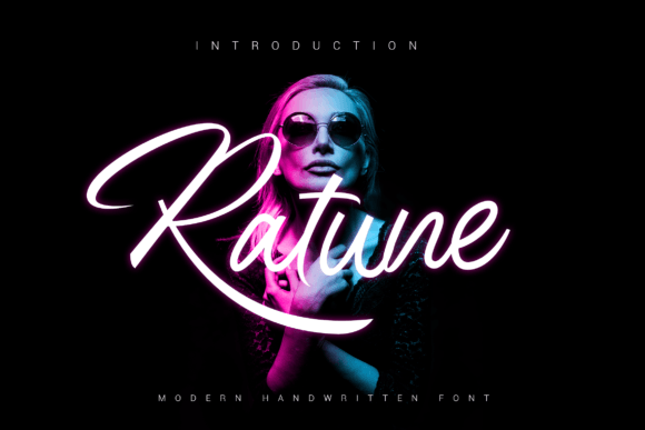 Ratune Font Review: A Flowing Handwritten Typeface for Branding