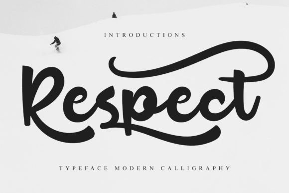 Respect Font: A Signature Typeface for Elegant Branding
