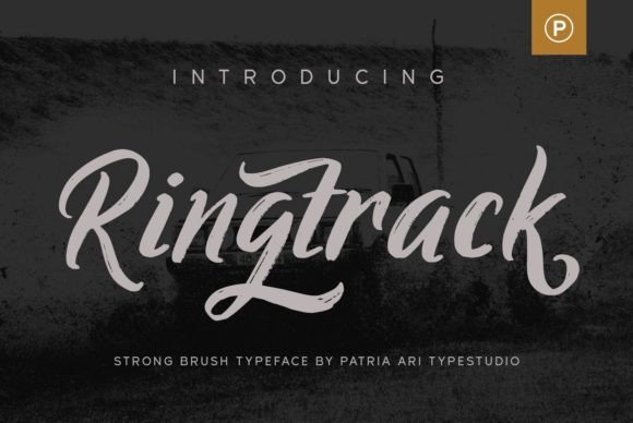 Ringtrack: A Handwritten Typeface for Editorial Calm