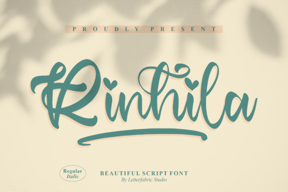 Rinhila: A Handwritten Typeface for Modern Web Design