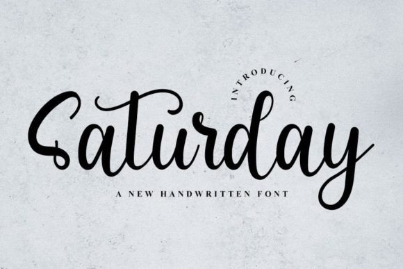 Saturdays Font: Elevating Web Design with Elegant Handwritten Style