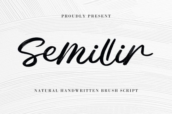 Semillir: A Sweet Handwritten Font for Modern Web Design