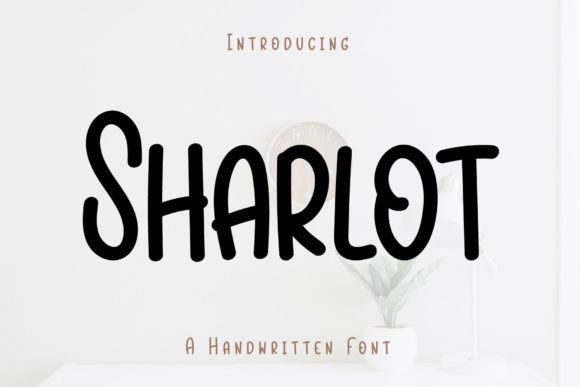 Sharlot: A Handwritten Typeface for Modern Web Design