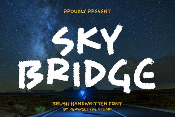 Sky Bridge: A Handwritten Typeface for Editorial Design