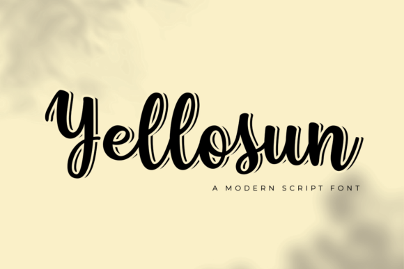 Yellosun: A Handwritten Font for Authentic Campaigns